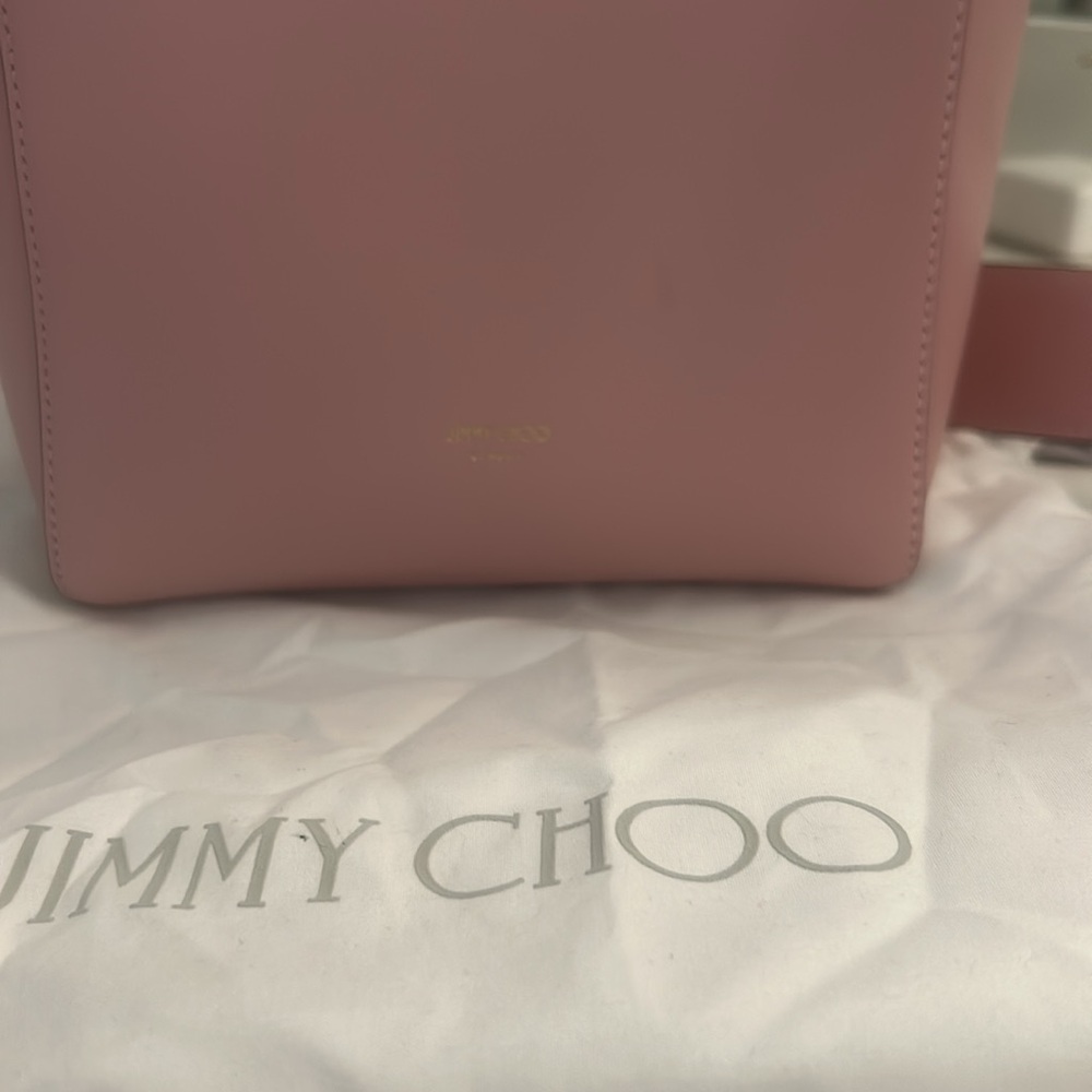 Jimmy Choo Pink Tote - Picture 9 of 10